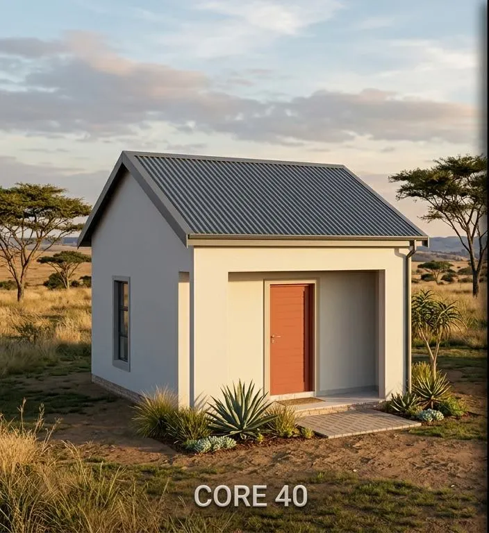 Concept render of a Core 40 home